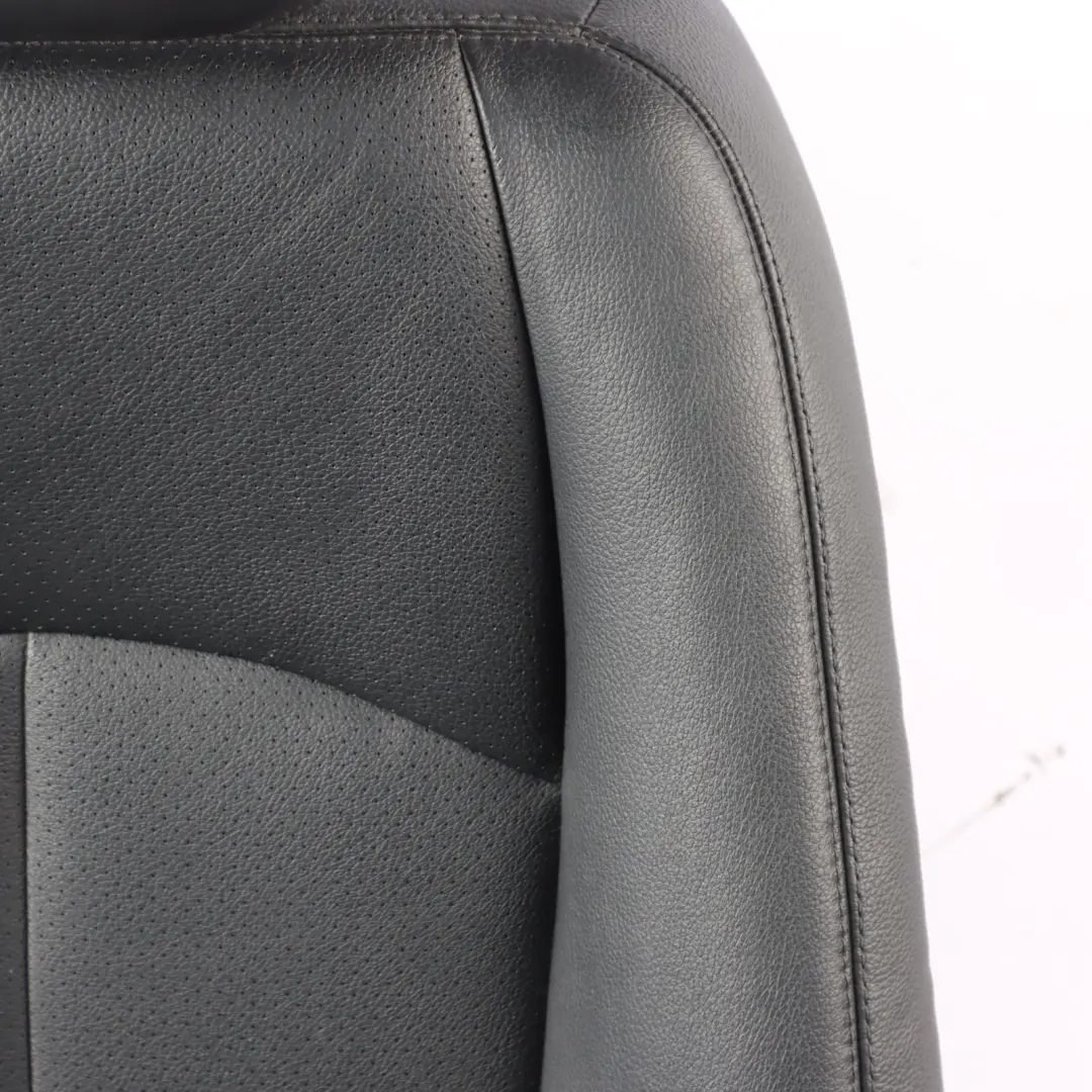 Mercedes W211 Front Seat Left N/S Heated Leather Nappa Black Semi Aniline - SKU A2119101393-1 - Part number A2119101393