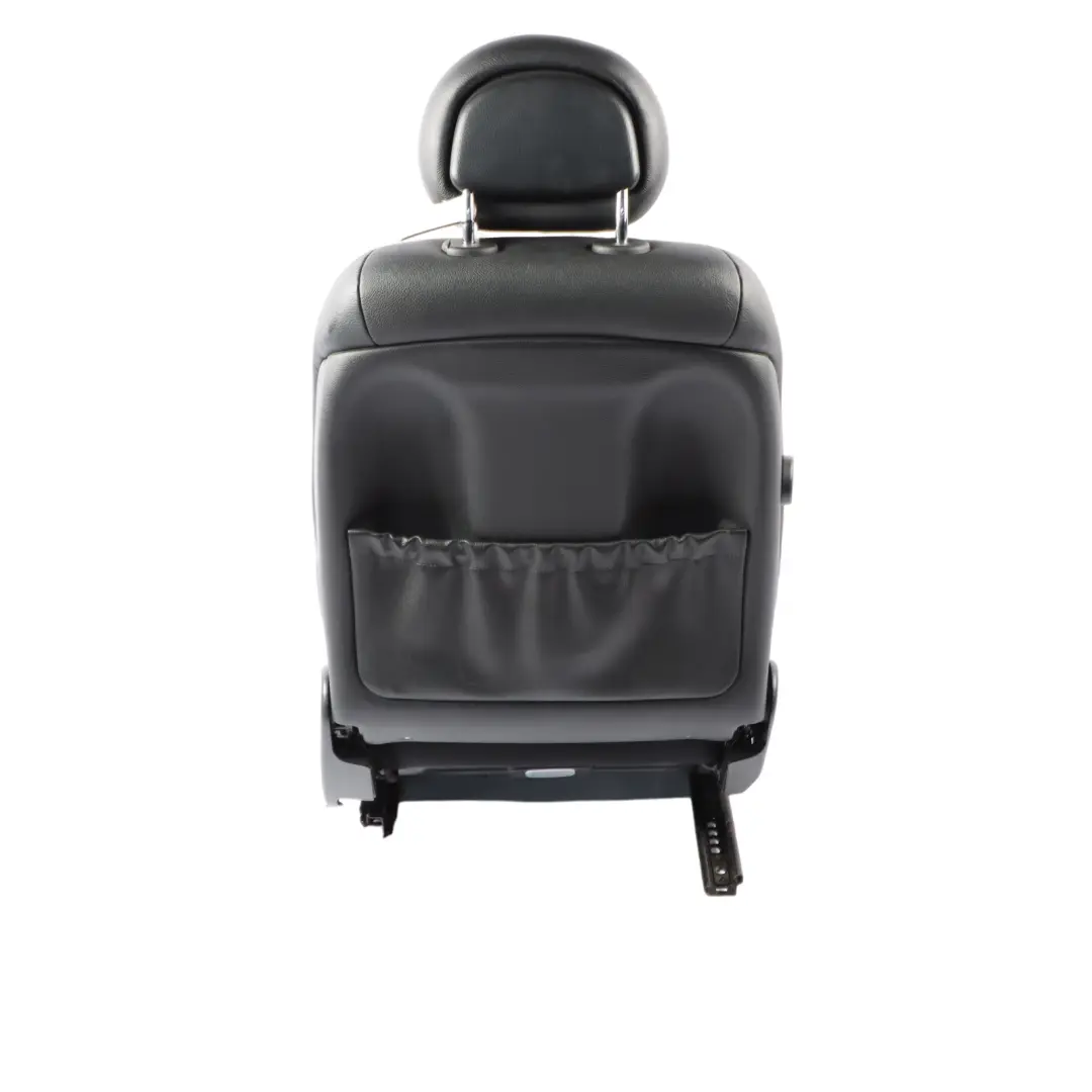 Front Seat Left N/S Heated Leather Nappa Black Semi Aniline to Mercedes W211 with Part number A2119101393 Mercedes W211 Front Seat Left N/S Heated Leather Nappa Black Semi Aniline - SKU A2119101393-1 - Part number A2119101393