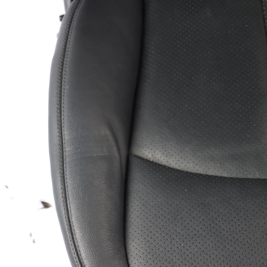 Front Seat Left N/S Heated Leather Nappa Black Semi Aniline to Mercedes W211 with Part number A2119101393 Mercedes W211 Front Seat Left N/S Heated Leather Nappa Black Semi Aniline - SKU A2119101393-1 - Part number A2119101393