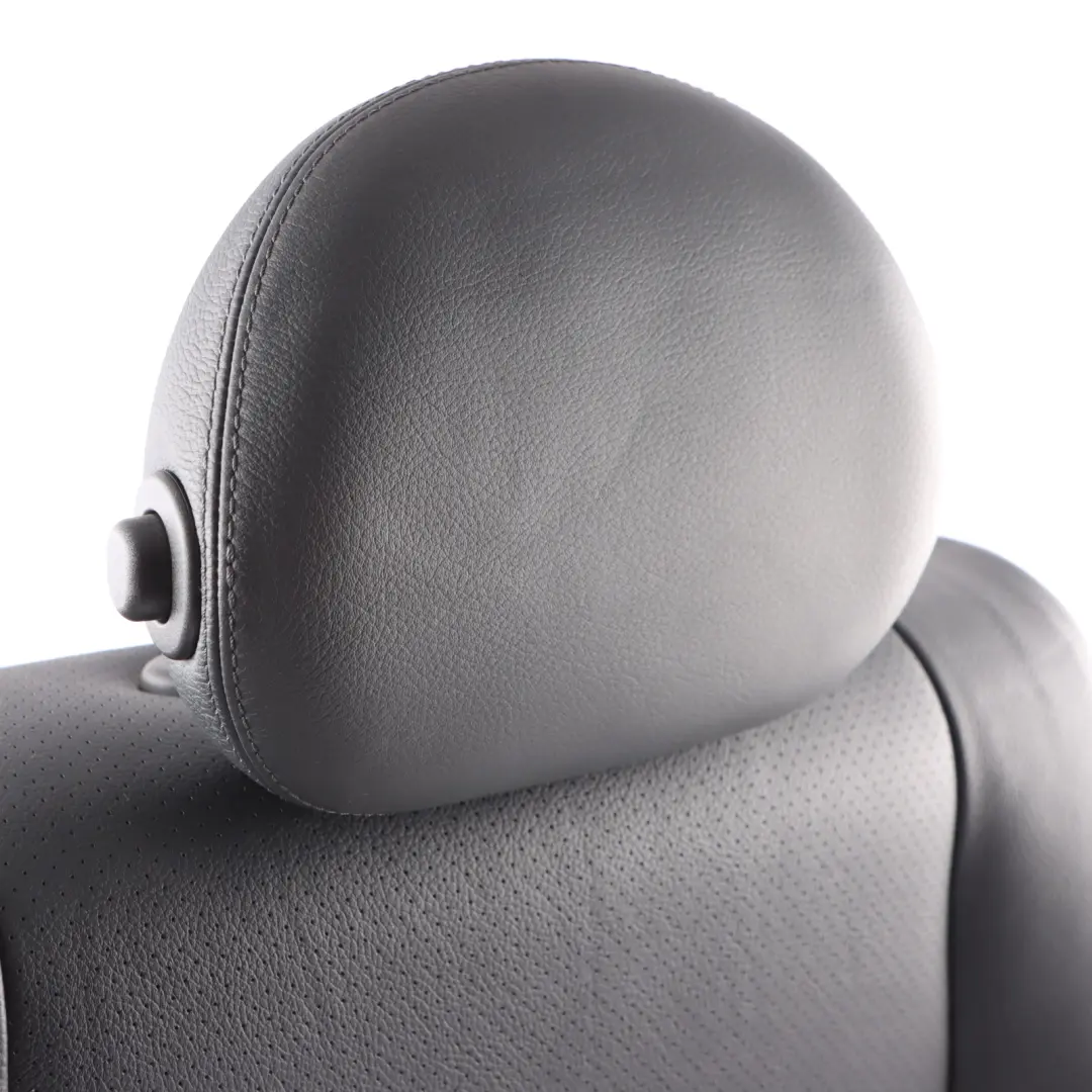 Right Seat O/S Leather Backrest Black to Mercedes W211 S211 Estate Rear with Part number A2119203647 Mercedes W211 S211 Estate Rear Right Seat O/S Leather Backrest Black - SKU A2119203647-1 - Part number A2119203647