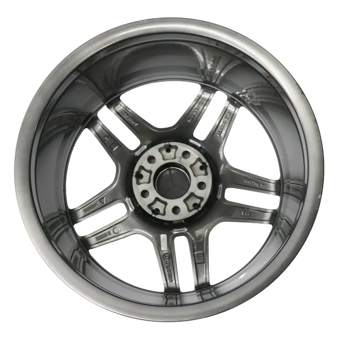  Llanta de aleación Mercedes W212 AMG 5 radios dobles 18" ET:48 8.5J - SKU A2124010300 - Número de pieza A2124010300