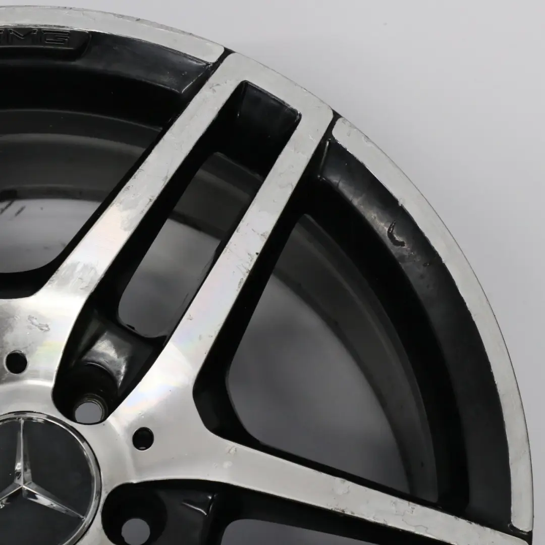 llanta trasera aleación 18" ET:54 9J para Mercedes W212 AMG con número de pieza A2124010400 Mercedes W212 AMG llanta trasera aleación 18" ET:54 9J - SKU A2124010400-1 - Número de pieza A2124010400