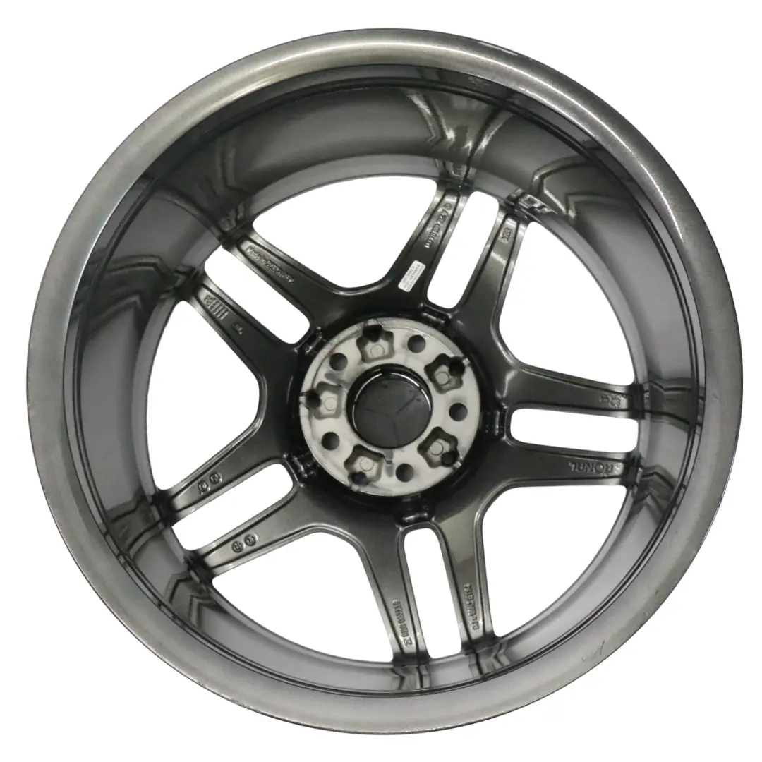 llanta trasera aleación 18" ET:54 9J para Mercedes W212 AMG con número de pieza A2124010400 Mercedes W212 AMG llanta trasera aleación 18" ET:54 9J - SKU A2124010400 - Número de pieza A2124010400