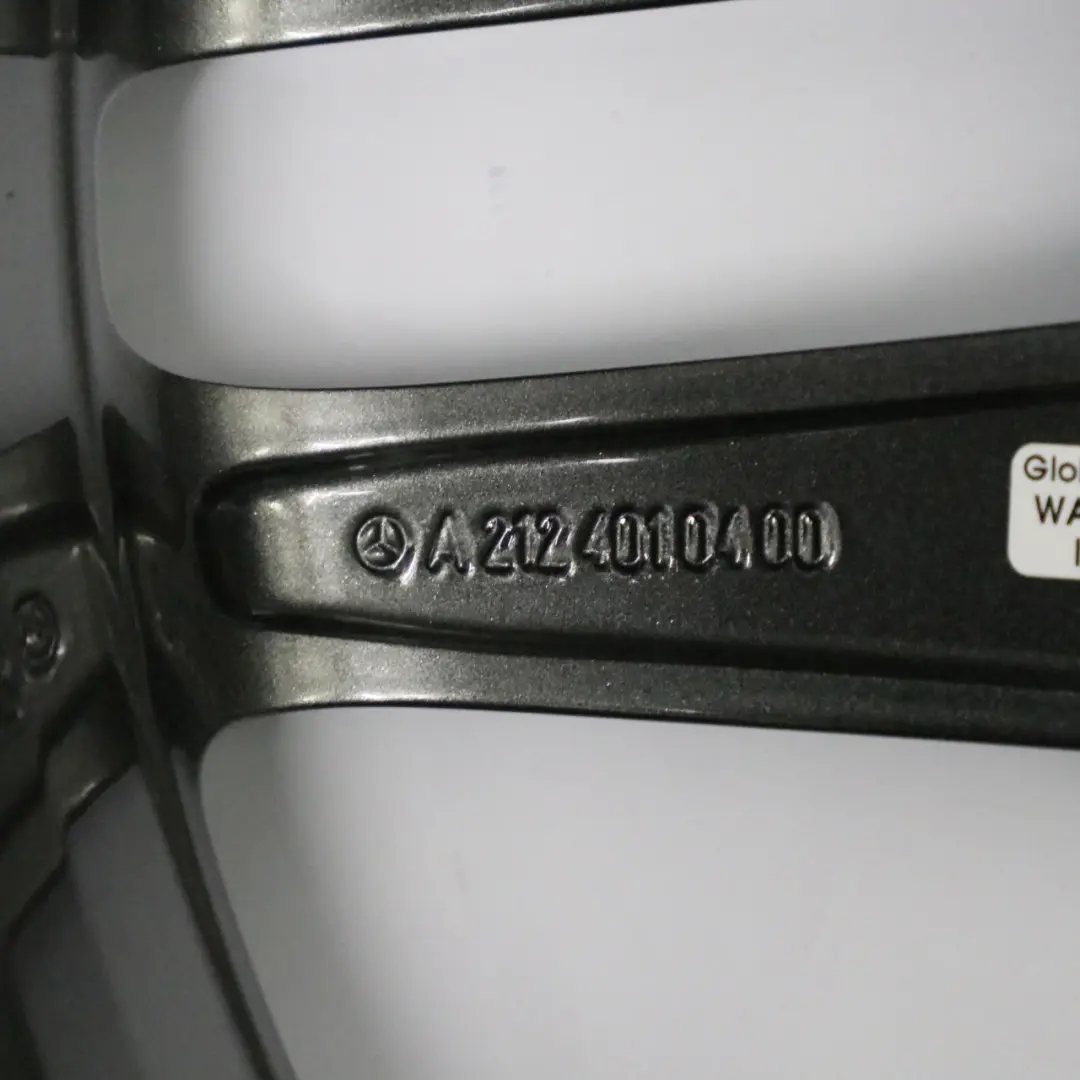 Roue arrière Jante alliage 18" ET:54 9J pour Mercedes W212 AMG à propos du numéro de pièce A2124010400 Mercedes W212 AMG Roue arrière Jante alliage 18" ET:54 9J - SKU A2124010400 - Numéro de pièce A2124010400