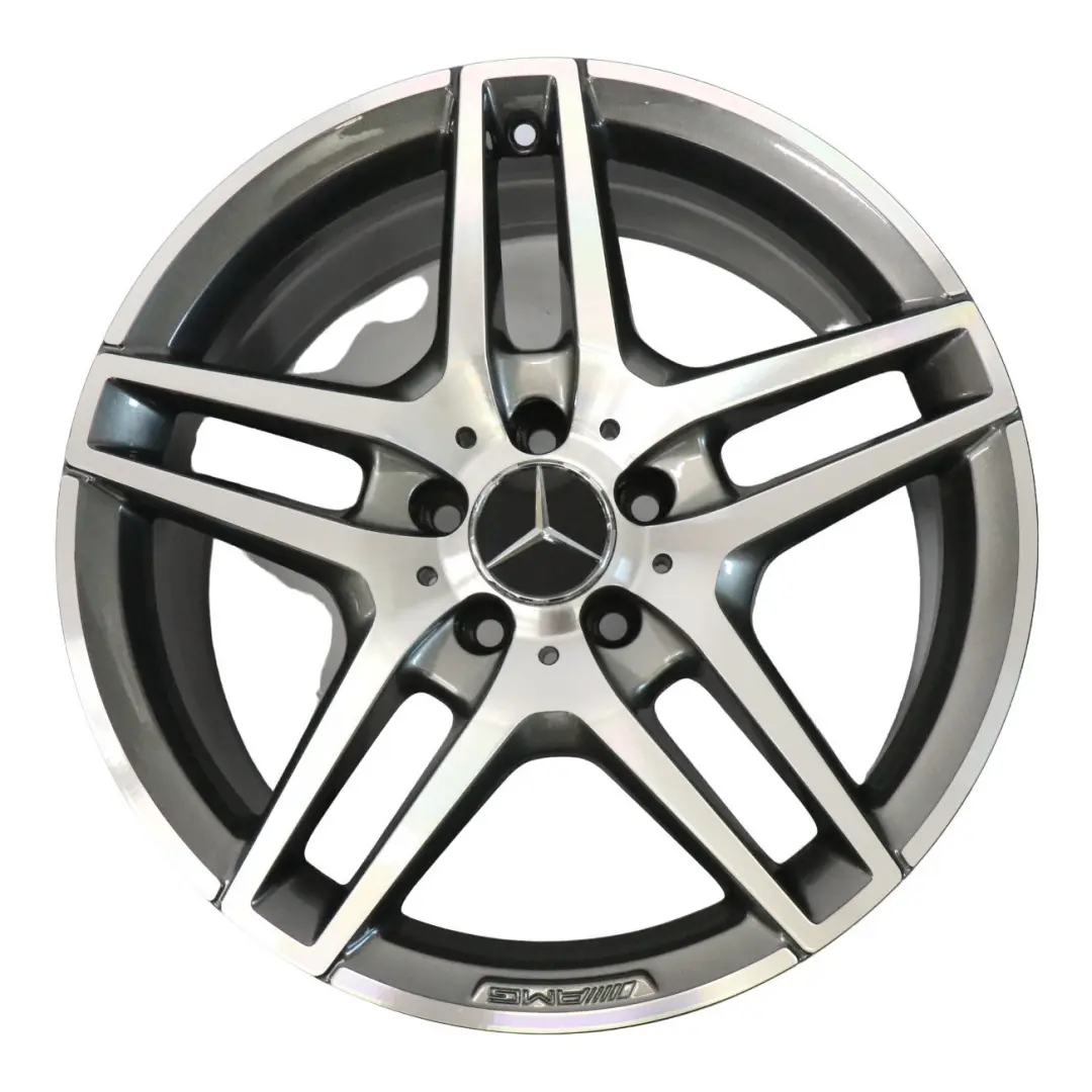 Cerchio posteriore lega 18" ET:54 9J per Mercedes W212 AMG con numero di parte A2124010400 Mercedes W212 AMG Cerchio posteriore lega 18" ET:54 9J - SKU A2124010400 - Numero di parte A2124010400