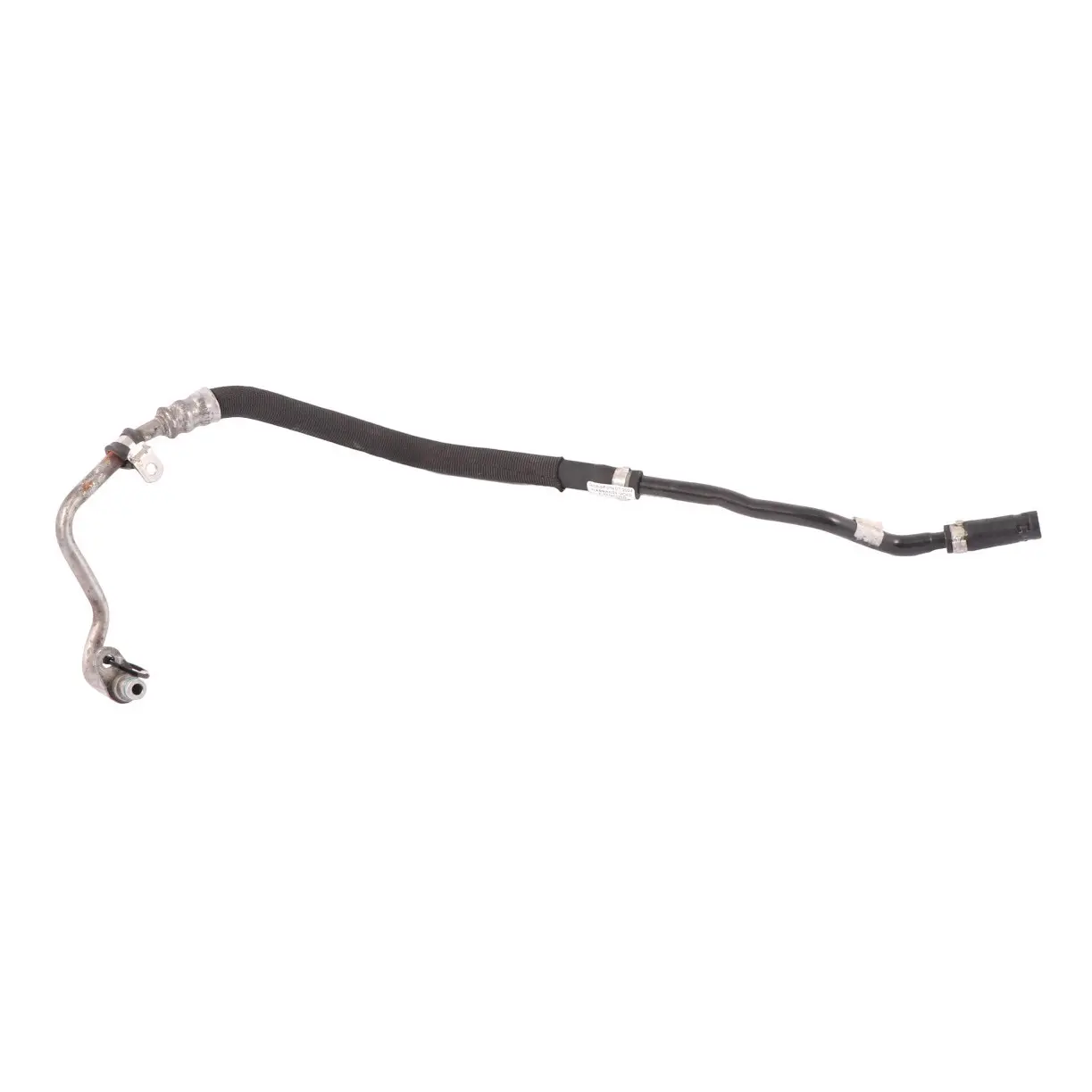 Mercedes W204 Oil Cooler Power Steering Pipe Hose Line Petrol M156 A2124660481