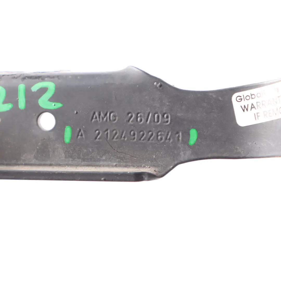 Exhaust Muffler Holder Mercedes W212 E 63 AMG Right O/S Bracket to with Part number A2124922641 Exhaust Muffler Holder Mercedes W212 E 63 AMG Right O/S Bracket - SKU A2124922641 - Part number A2124922641