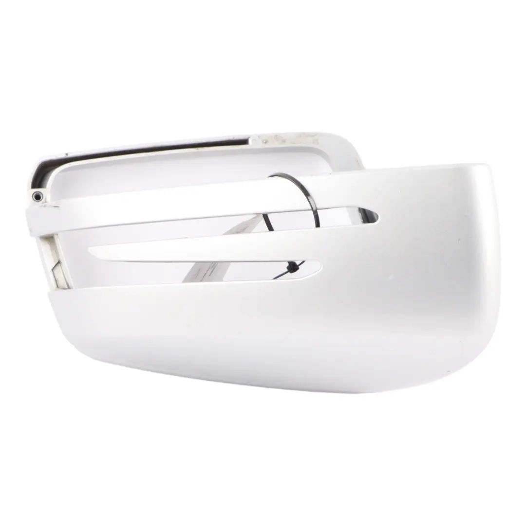 Wing Mirror Cover Left N/ Door Housing Iridium Silver Metallic 775 to Mercedes W212 with Part number A2128100964 Mercedes W212 Wing Mirror Cover Left N/ Door Housing Iridium Silver Metallic 775 - SKU A2128100964-IRS - Part number A2128100964