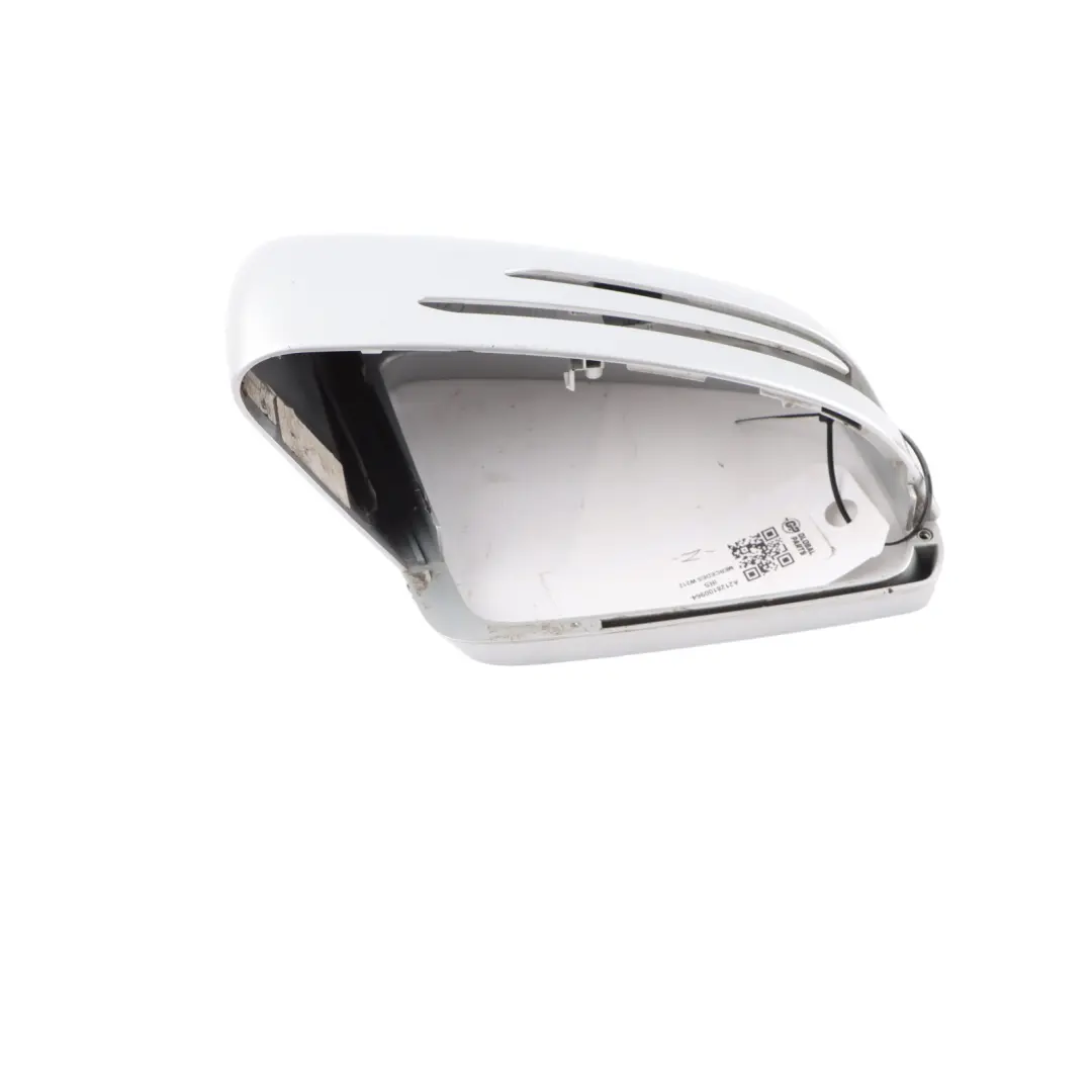 Mercedes W212 Coperchio specchietto retrovisore sinistro porta Iridium Argento - SKU A2128100964-IRS - Numero di parte A2128100964