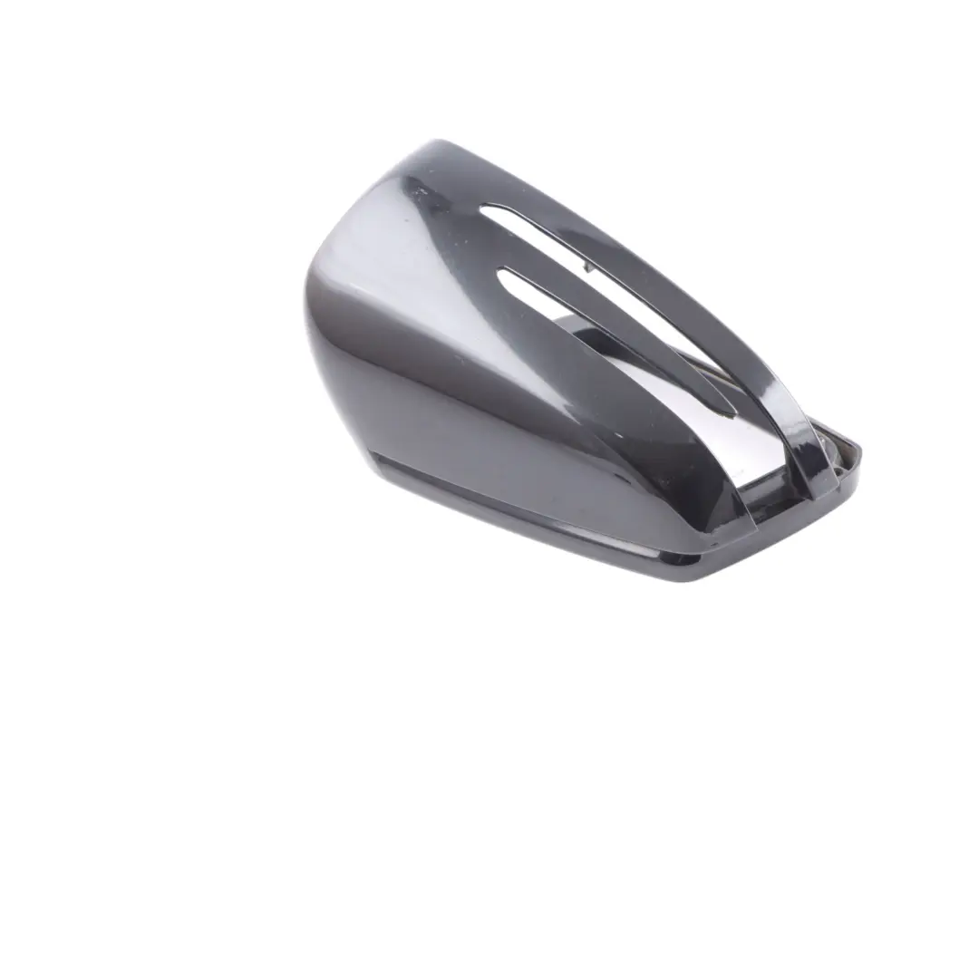 Mercedes W204 W212 Außenspiegelabdeckung Blende Rechts Obsidian Schwarz - 197 - SKU A2128106000-OB - Teilenummer A2128106000