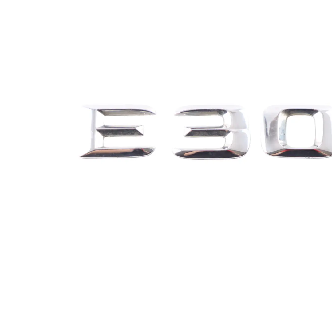 Mercedes W212 Emblem Lettering Rear E300 Trunk Tailgate Adhered - SKU A2128176615 - Part number A2128176615