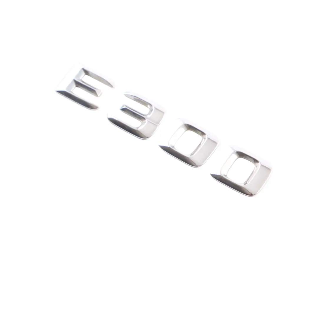 Emblem Lettering Rear E300 Trunk Tailgate Adhered to Mercedes W212 with Part number A2128176615 Mercedes W212 Emblem Lettering Rear E300 Trunk Tailgate Adhered - SKU A2128176615 - Part number A2128176615