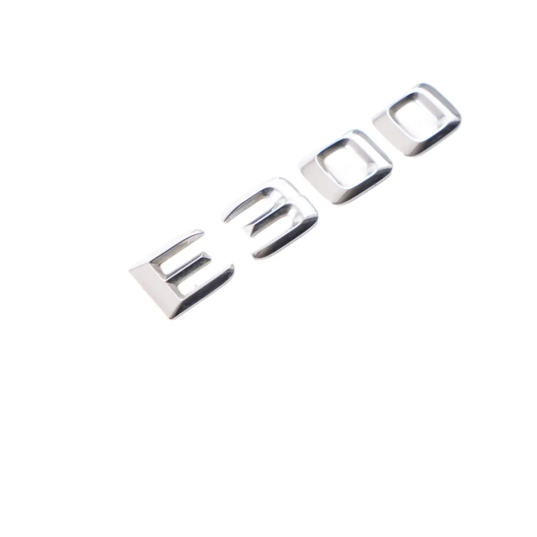 Emblem Lettering Rear E300 Trunk Tailgate Adhered to Mercedes W212 with Part number A2128176615 Mercedes W212 Emblem Lettering Rear E300 Trunk Tailgate Adhered - SKU A2128176615 - Part number A2128176615