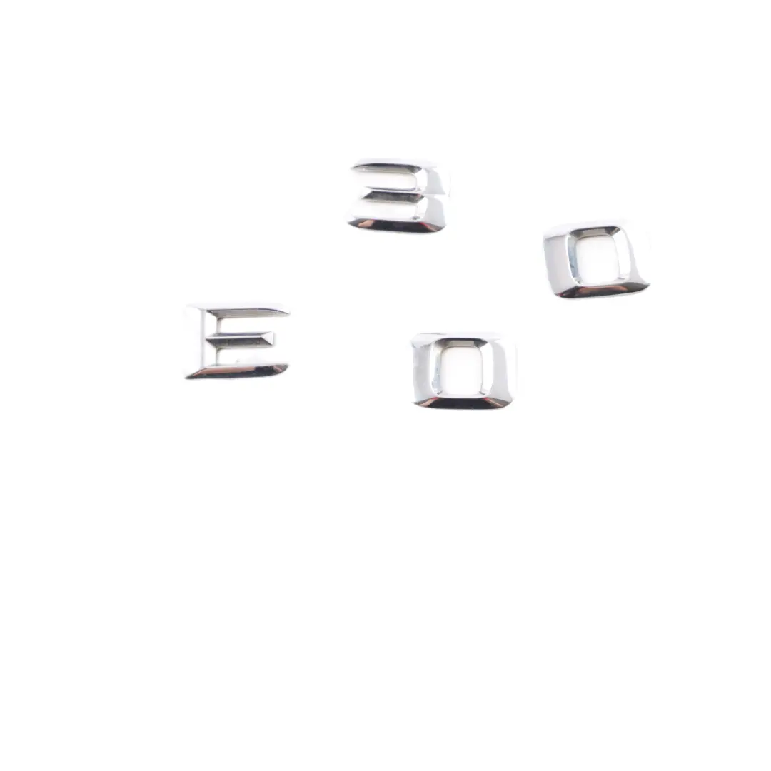 Mercedes W212 Emblem Lettering Rear E300 Trunk Tailgate Adhered - SKU A2128176615 - Part number A2128176615