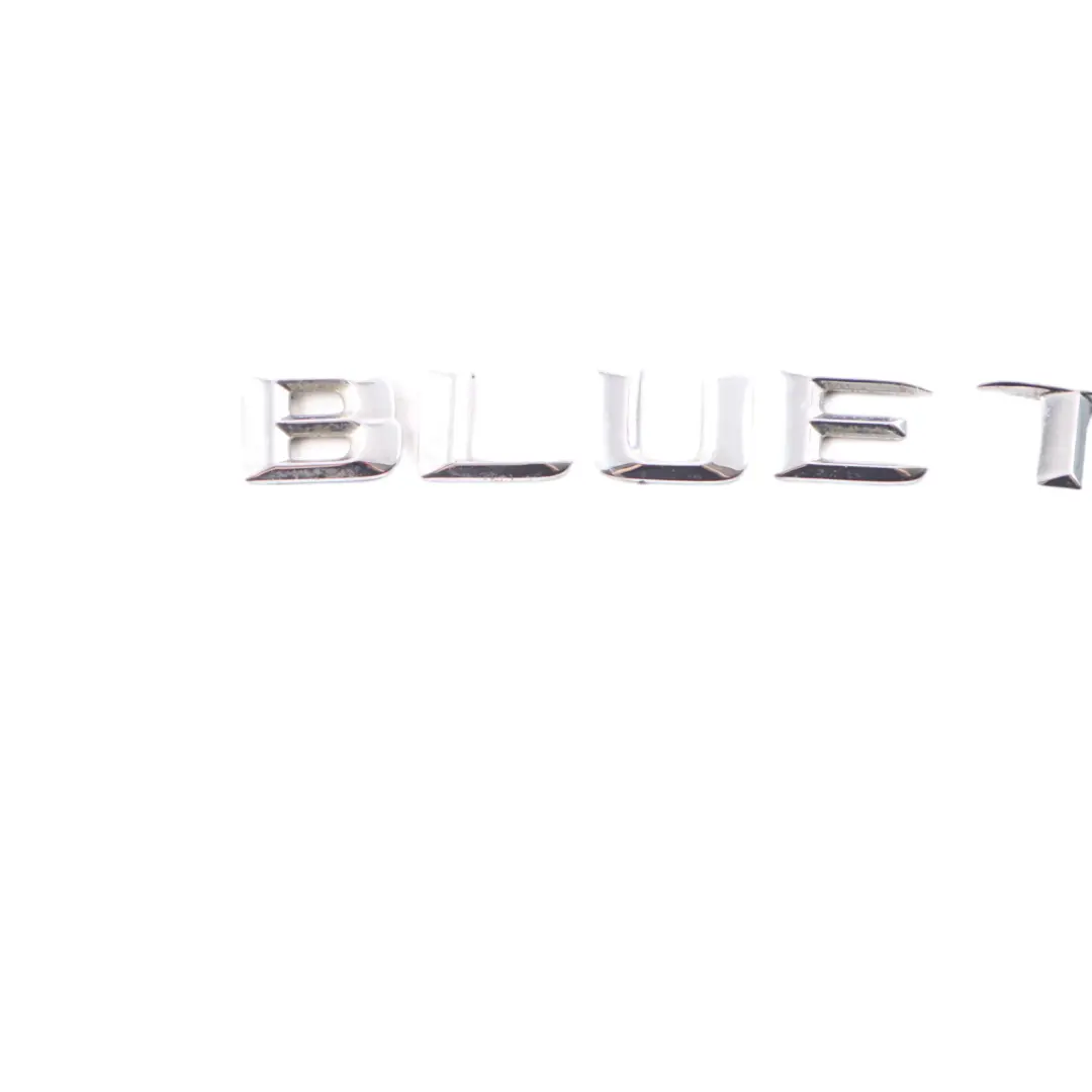Emblem Lettering Rear BlueTEC Trunk Tailgate Adhered to Mercedes W212 with Part number A2128177415 Mercedes W212 Emblem Lettering Rear BlueTEC Trunk Tailgate Adhered - SKU A2128177415 - Part number A2128177415
