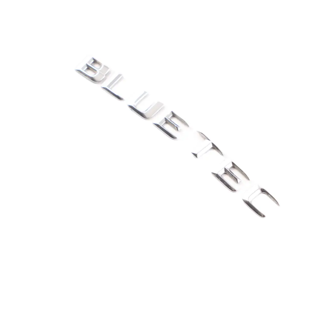 Mercedes W212 Emblem Lettering Rear BlueTEC Trunk Tailgate Adhered - SKU A2128177415 - Part number A2128177415