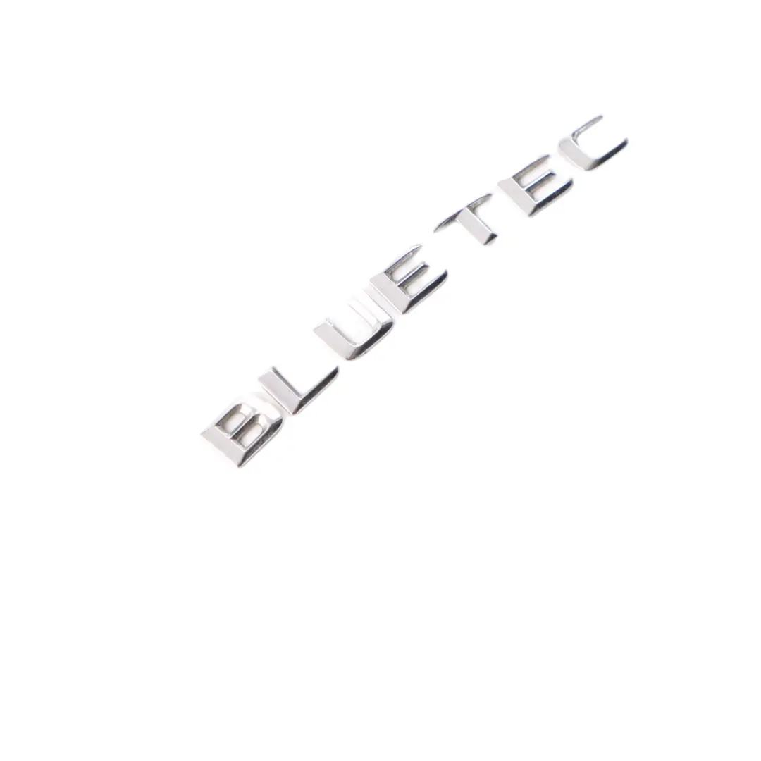 Mercedes W212 Emblem Lettering Rear BlueTEC Trunk Tailgate Adhered - SKU A2128177415 - Part number A2128177415