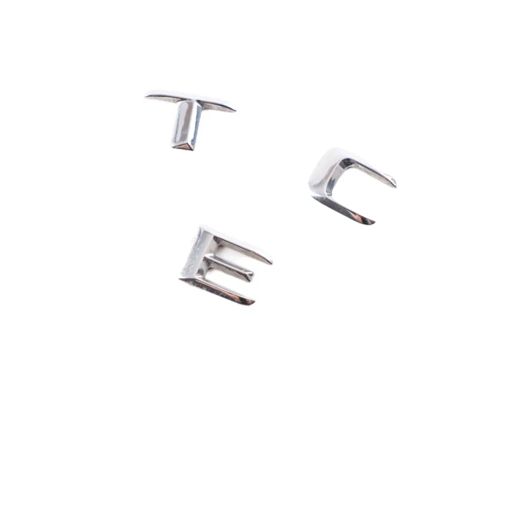 Emblem Lettering Rear BlueTEC Trunk Tailgate Adhered to Mercedes W212 with Part number A2128177415 Mercedes W212 Emblem Lettering Rear BlueTEC Trunk Tailgate Adhered - SKU A2128177415 - Part number A2128177415