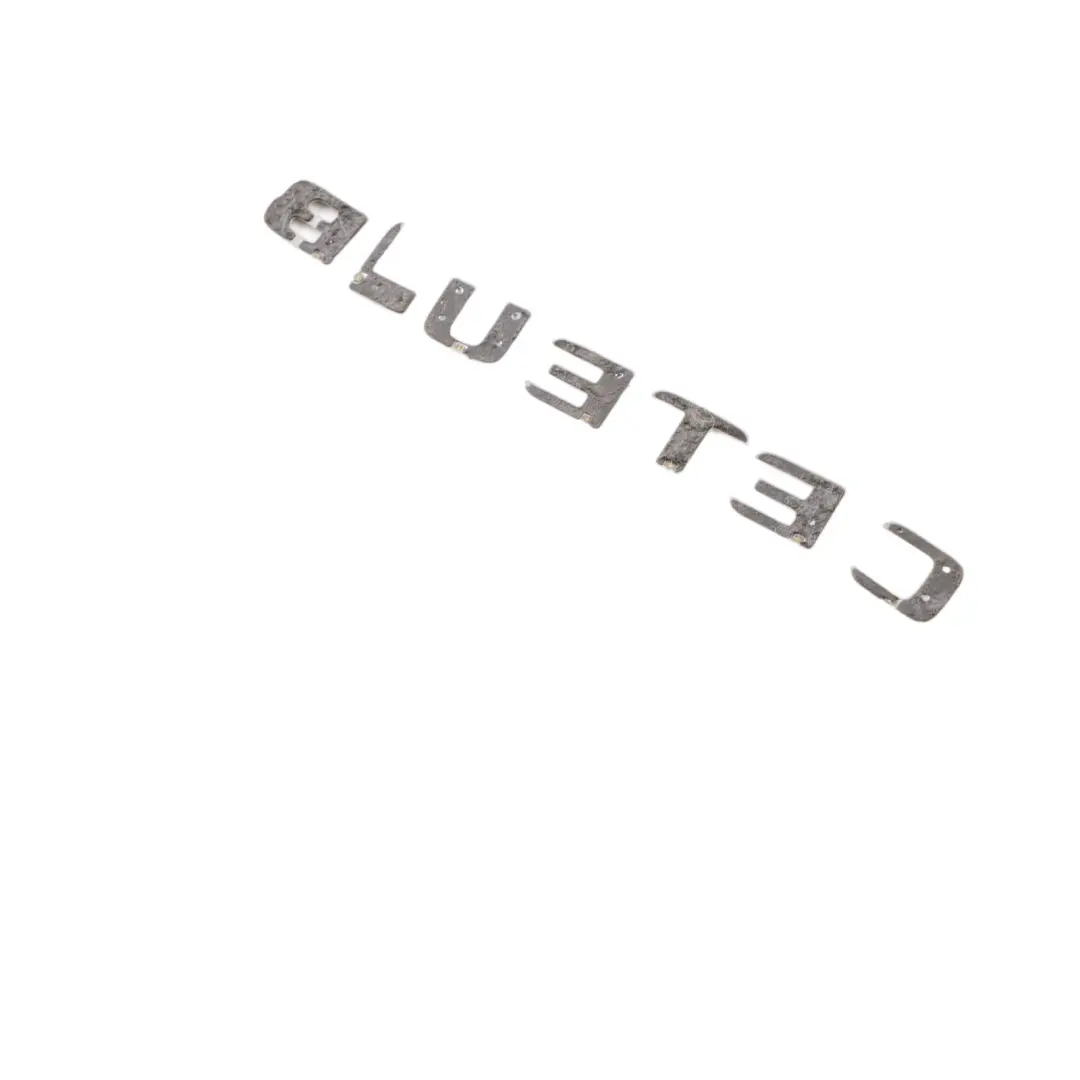 Emblem Lettering Rear BlueTEC Trunk Tailgate Adhered to Mercedes W212 with Part number A2128177415 Mercedes W212 Emblem Lettering Rear BlueTEC Trunk Tailgate Adhered - SKU A2128177415 - Part number A2128177415