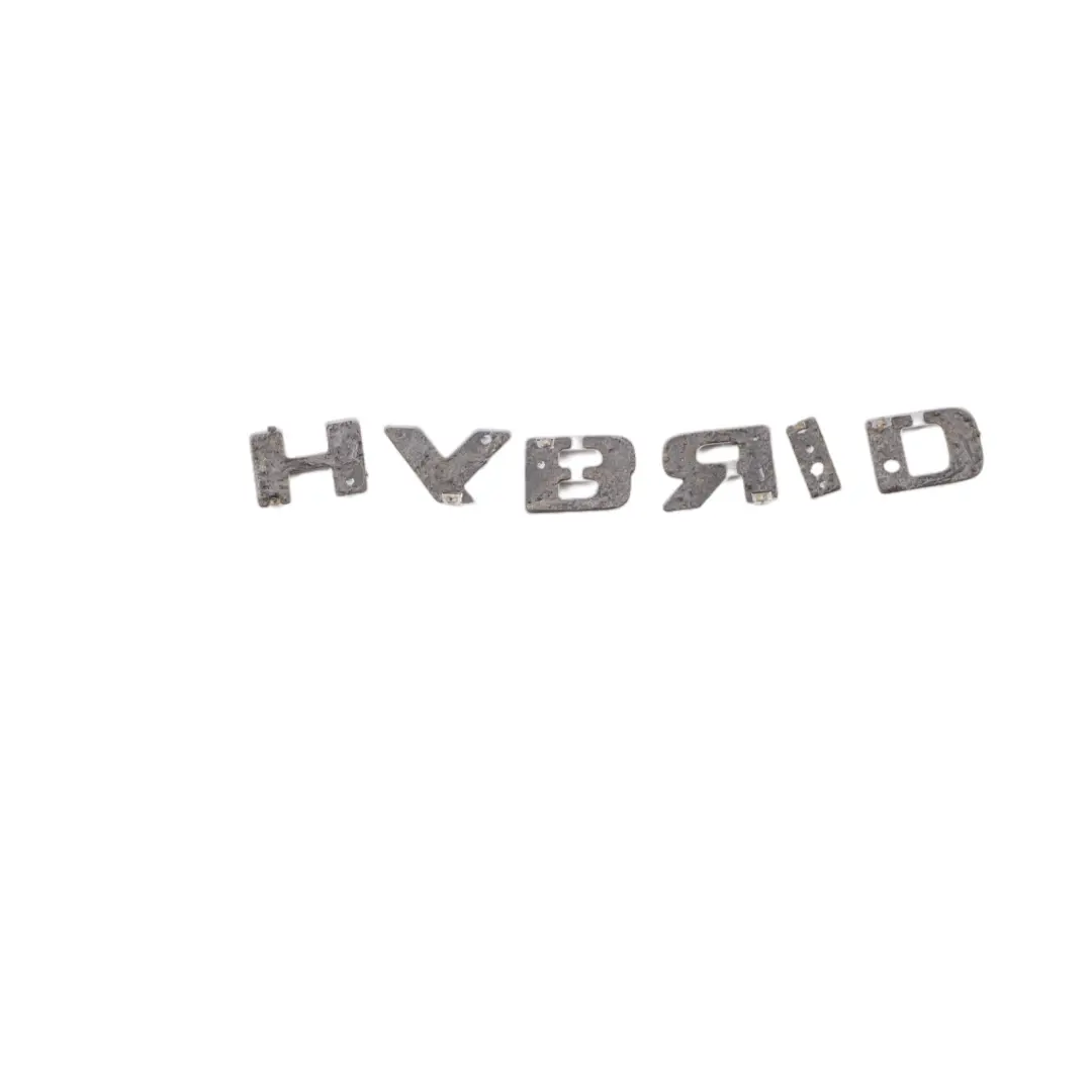Emblem Lettering Rear Hybrid Trunk Adhered to Mercedes W212 Tailgate with Part number A2128177615 Mercedes W212 Tailgate Emblem Lettering Rear Hybrid Trunk Adhered - SKU A2128177615 - Part number A2128177615