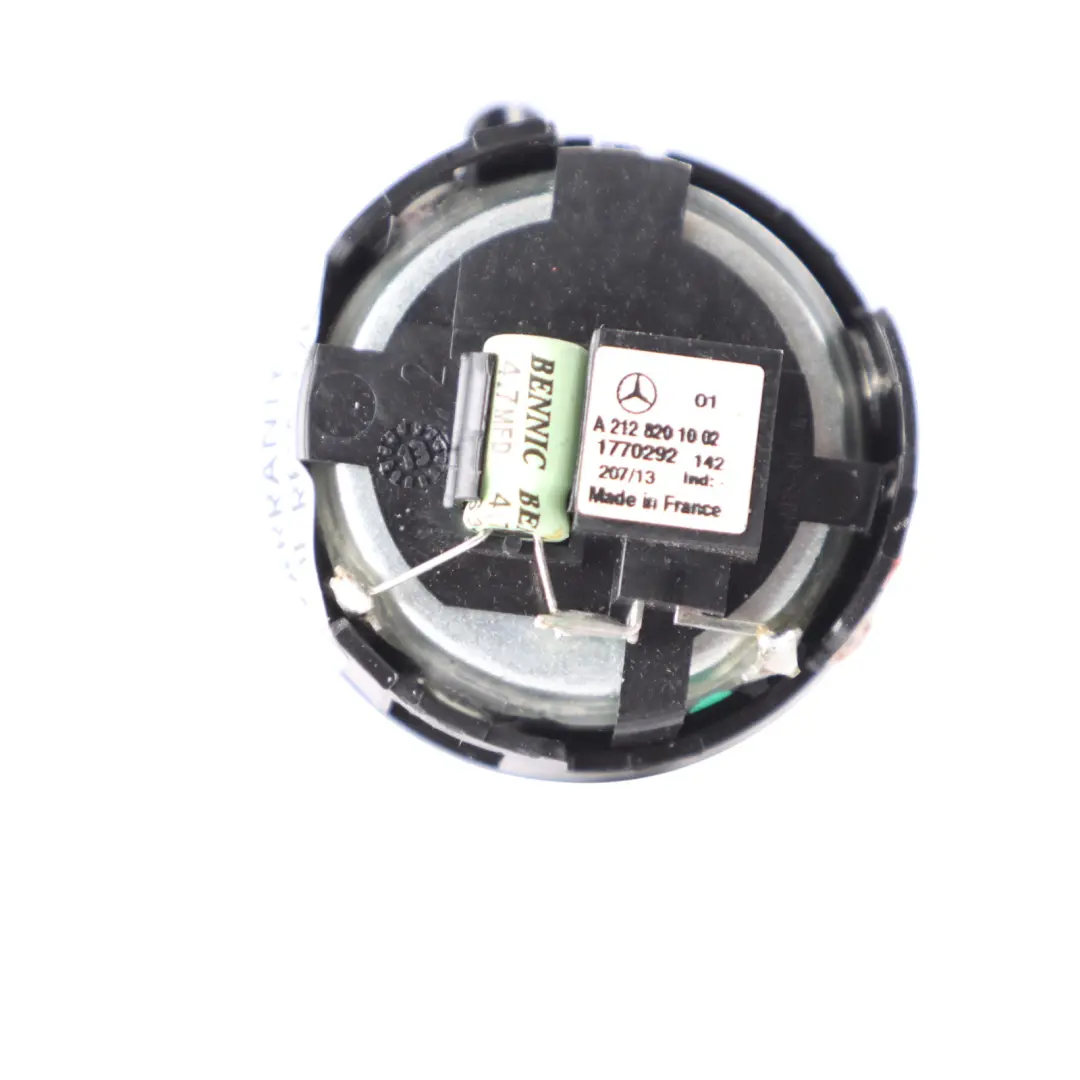  Door Speaker Mercedes W212 C218 Loud Speaker Rear Left Right N/O/S - SKU A2128200102-2 - Part number A2128200102