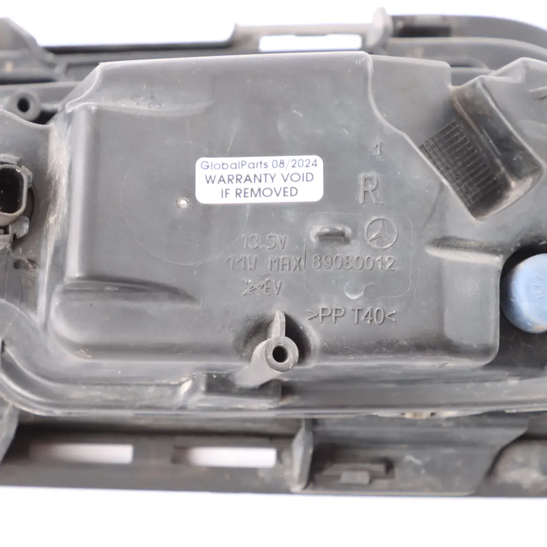 Mercedes W207 W212 Front Bumper Right O/S Fog Daytime Light Lamp LED - SKU A2128200856 - Part number A2128200856