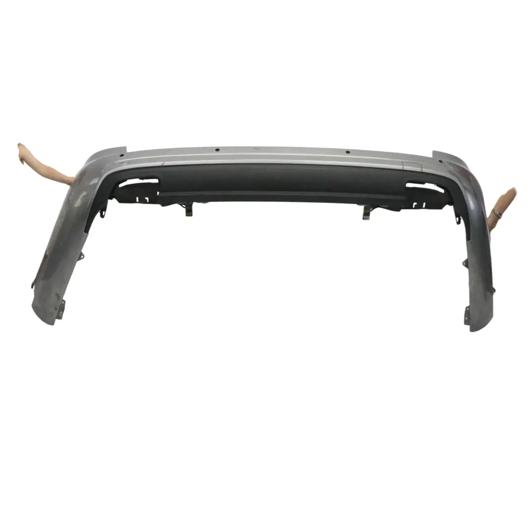 Bumper Sport Trim Panel Palladium Silver Metallic 792 to Mercedes S212 Estate Rear with Part number A2128805240 Mercedes S212 Estate Rear Bumper Sport Trim Panel Palladium Silver Metallic 792 - SKU A2128805240-PAL - Part number A2128805240