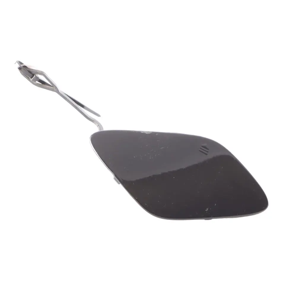 Mercedes W212 Front Bumper Tow Eye Hook Cover Cap Obsidian Black 197 - SKU A2128850526-OB - Part number A2128850526