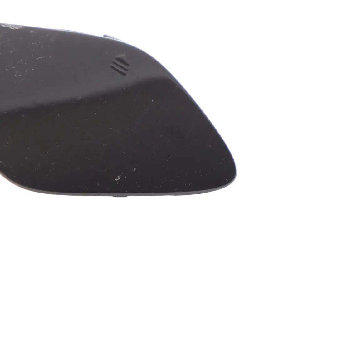 Mercedes W212 Front Bumper Tow Eye Hook Cover Cap Obsidian Black 197 - SKU A2128850526-OB - Part number A2128850526