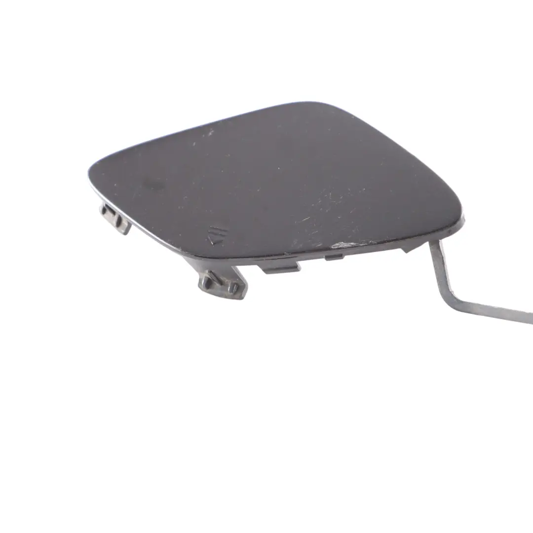 Front Bumper Tow Eye Hook Cover Cap Obsidian Black 197 to Mercedes W212 with Part number A2128850526 Mercedes W212 Front Bumper Tow Eye Hook Cover Cap Obsidian Black 197 - SKU A2128850526-OB - Part number A2128850526