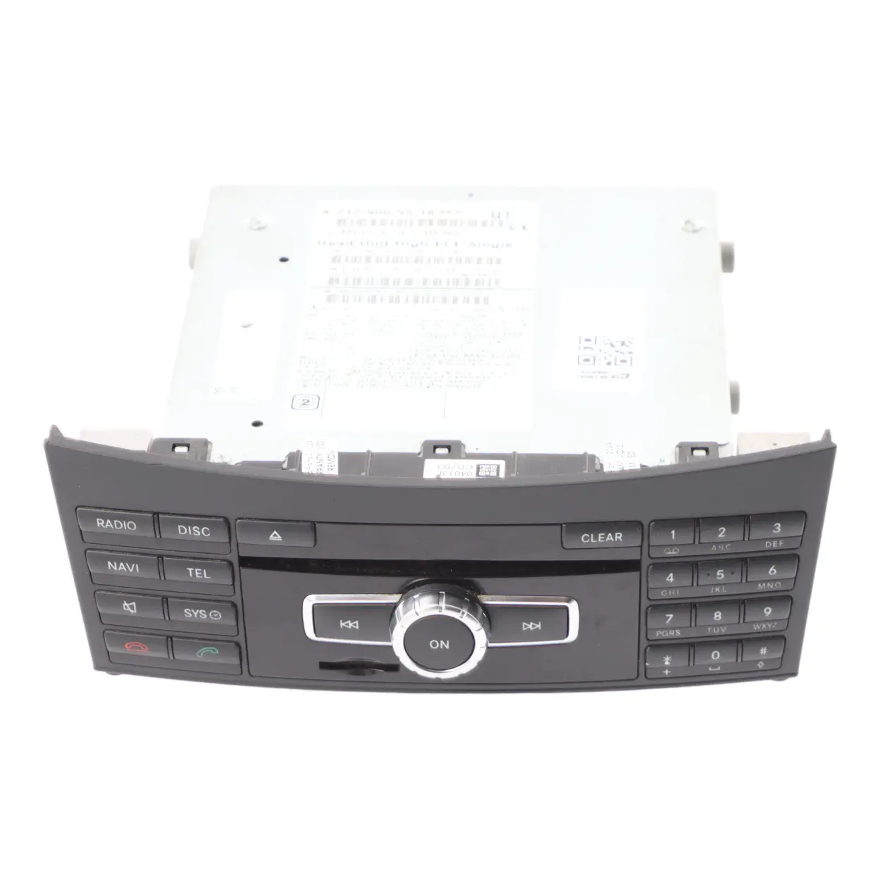 Mercedes C207 Lettore Radio DVD CD Navigazione Audio A2129005518