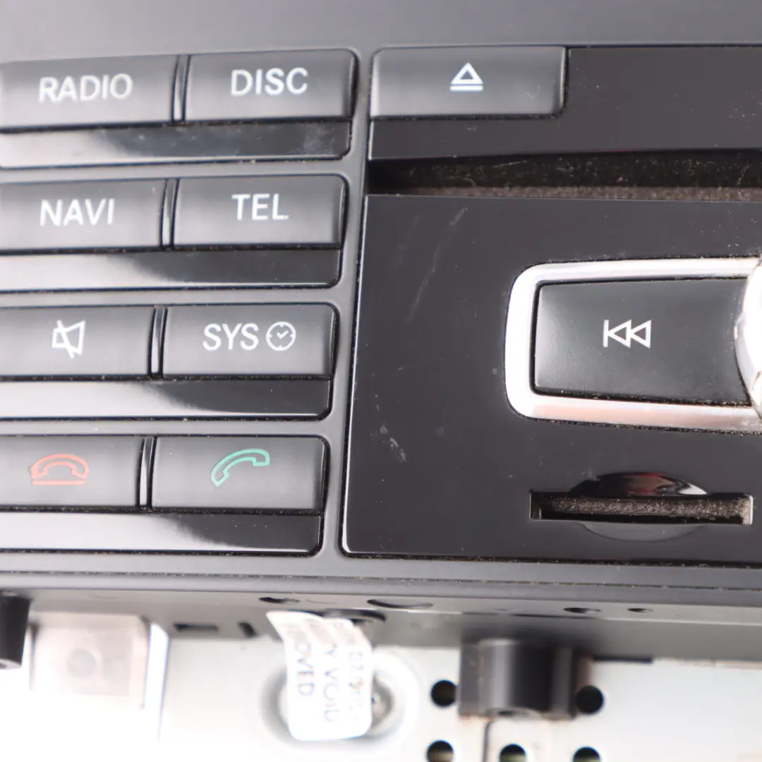 Mercedes C207 Lettore Radio DVD CD Navigazione Audio - SKU A2129005518 - Numero di parte A2129005518