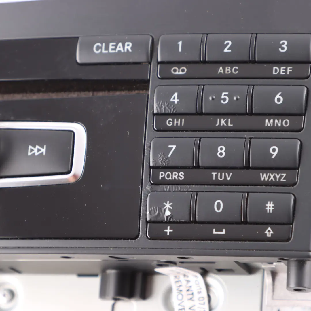 Mercedes C207 Lettore Radio DVD CD Navigazione Audio - SKU A2129005518 - Numero di parte A2129005518