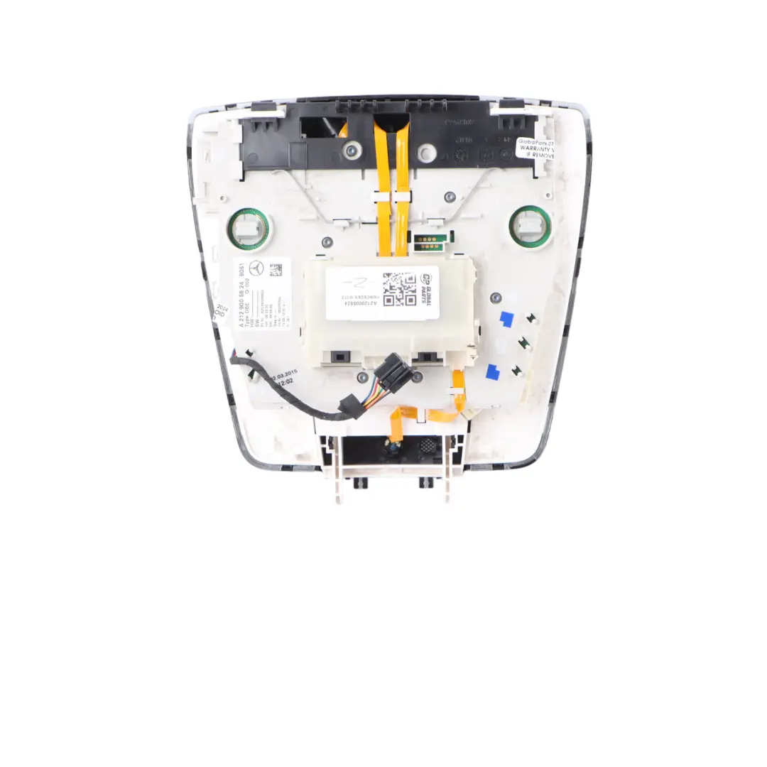 Cabin Lamp Mercedes W212 Interior Roof Light Switch Panel Greige to with Part number A2129005824 Cabin Lamp Mercedes W212 Interior Roof Light Switch Panel Greige - SKU A2129005824 - Part number A2129005824