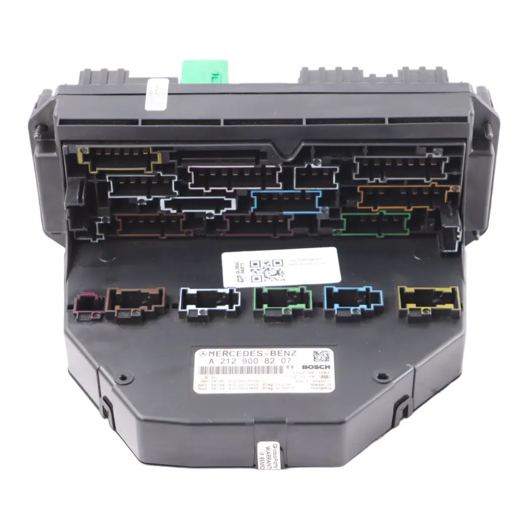 Mercedes W204 C200 Boîte Fusibles Module Commande SAM Avant Relais A2129008207