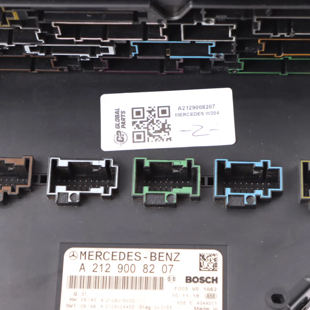 Mercedes W204 C200 Fuse Box Front SAM Control Module Relay Box - SKU A2129008207 - Part number A2129008207