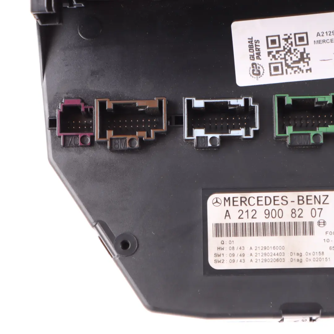 Mercedes W204 C200 Fuse Box Front SAM Control Module Relay Box - SKU A2129008207 - Part number A2129008207