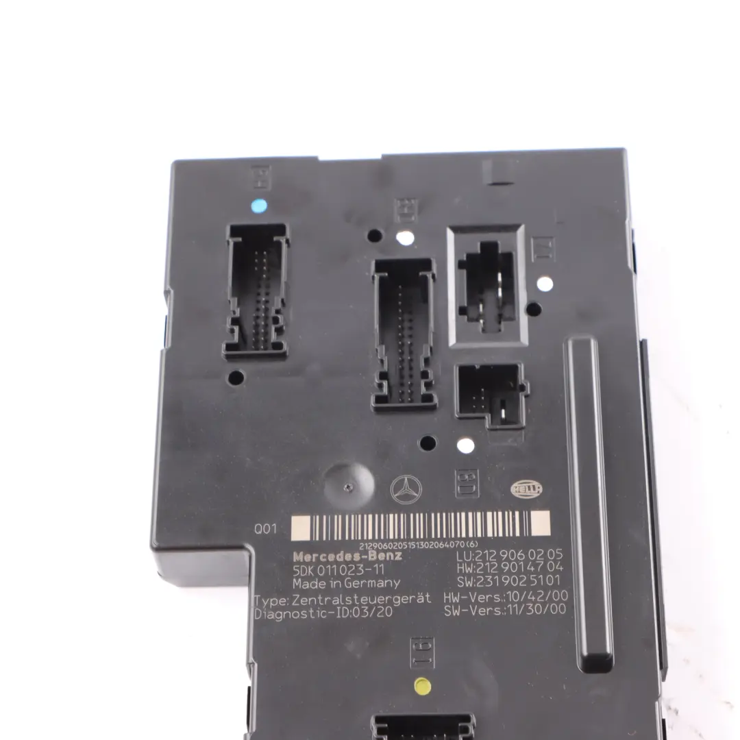 Módulo SAM Mercedes W207 A207 C207 Unidad de Control Trasero ECU - SKU A2129060205 - Número de pieza A2129060205