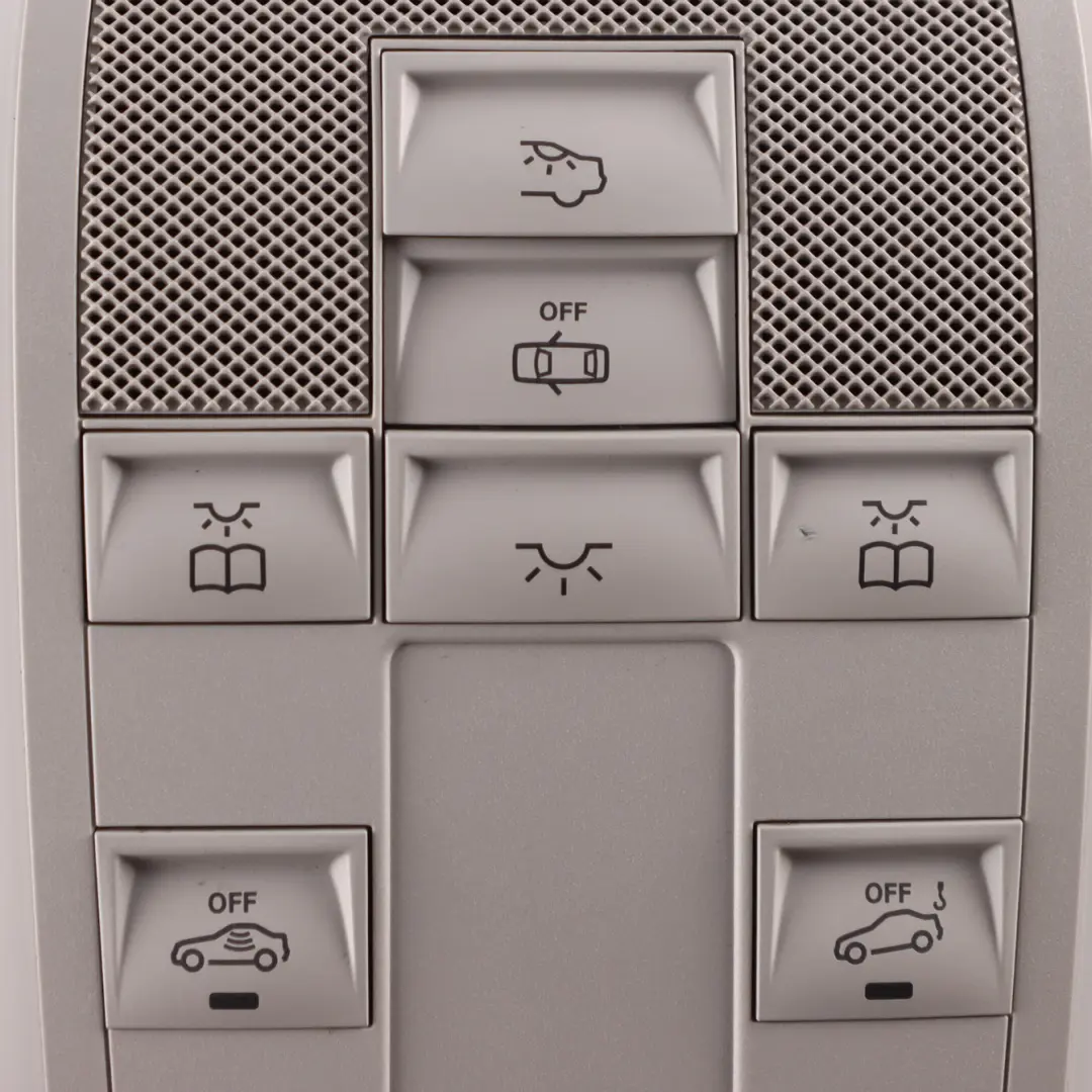 Mercedes W212 Roof Light Reading Lamp Interior Switch Panel Grey - SKU A2129067902-2 - Part number A2129067902