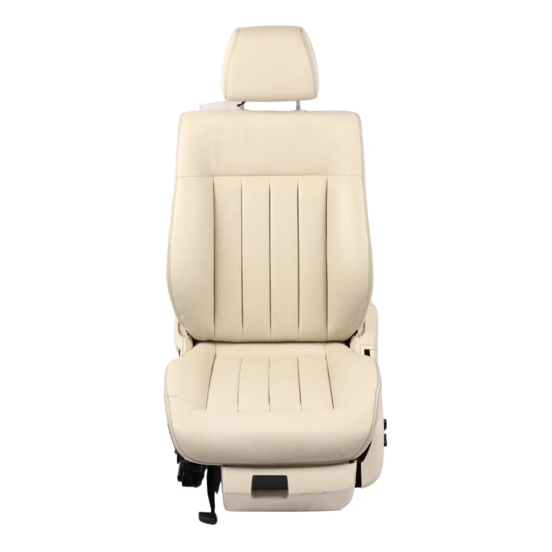 Front Seat Left N/S Electric Interior Leather Beige to Mercedes W212 with Part number A2129101306 Mercedes W212 Front Seat Left N/S Electric Interior Leather Beige - SKU A2129101306-3 - Part number A2129101306