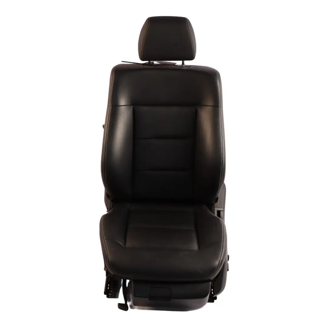 Asiento Delantero Izquierdo Eléctrico Cuero Negro para Mercedes W212 con número de pieza A2129105147 Mercedes W212 Asiento Delantero Izquierdo Eléctrico Cuero Negro - SKU A2129105147-1 - Número de pieza A2129105147
