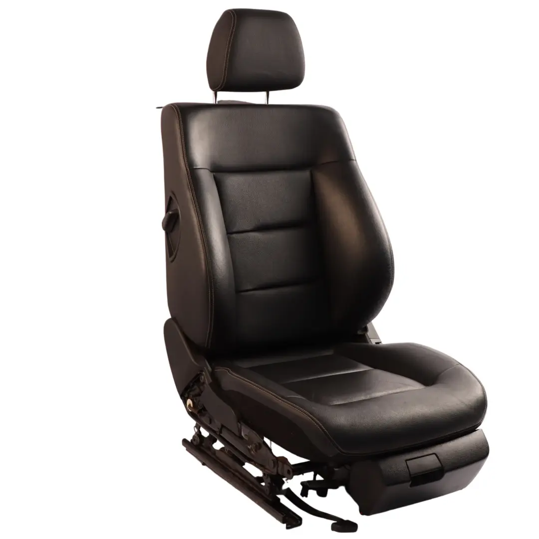 Asiento Delantero Izquierdo Eléctrico Cuero Negro para Mercedes W212 con número de pieza A2129105147 Mercedes W212 Asiento Delantero Izquierdo Eléctrico Cuero Negro - SKU A2129105147-1 - Número de pieza A2129105147