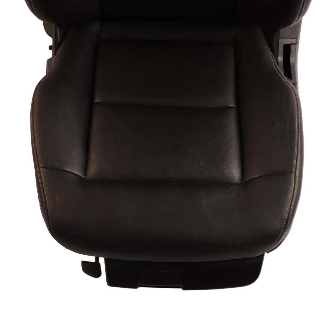 Front Seat Left N/S Electric Black Leather to Mercedes W212 with Part number A2129105147 Mercedes W212 Front Seat Left N/S Electric Black Leather - SKU A2129105147-1 - Part number A2129105147