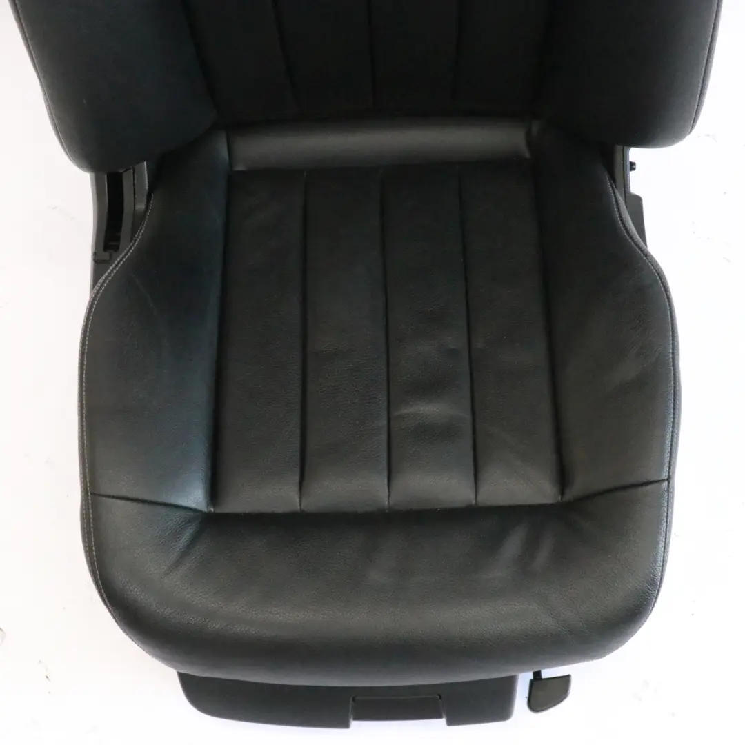  Asiento Delantero Mercedes W212 Cuero Negro Nappa Derecho Eléctrico - SKU A2129108606-2 - Número de pieza A2129108606