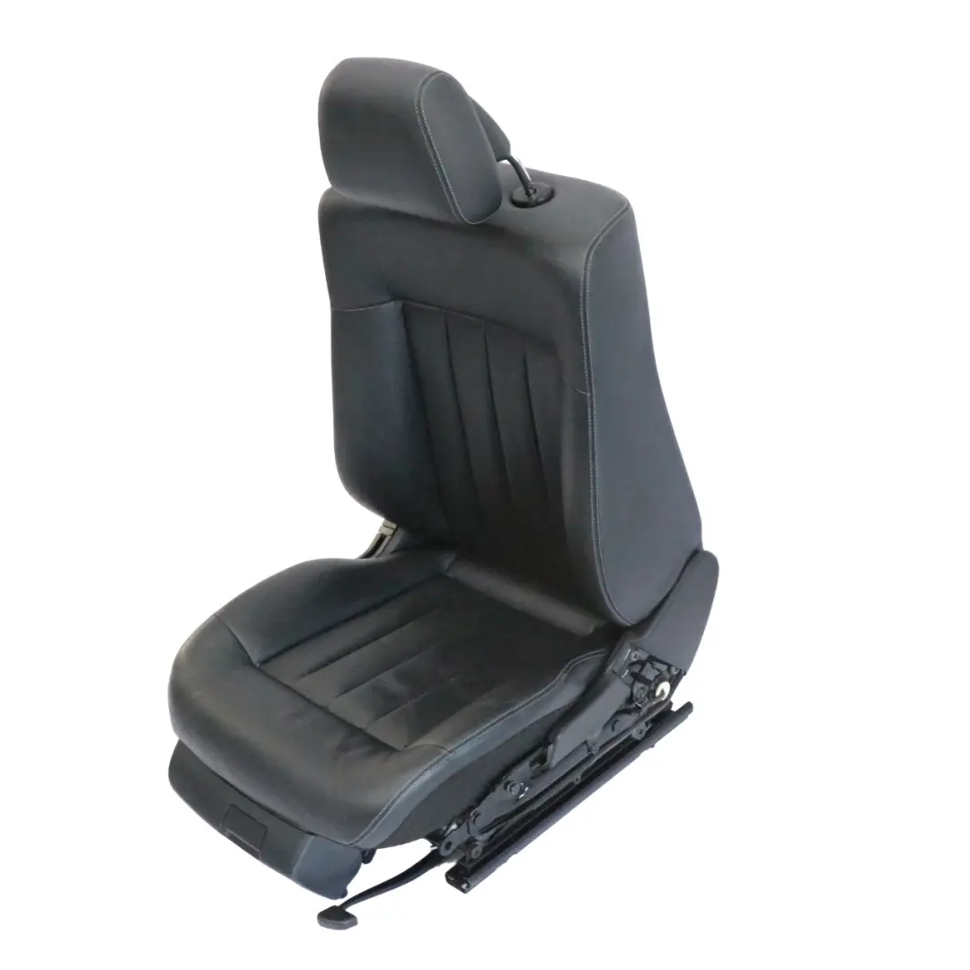  Asiento Delantero Mercedes W212 Cuero Negro Nappa Derecho Eléctrico - SKU A2129108606-2 - Número de pieza A2129108606