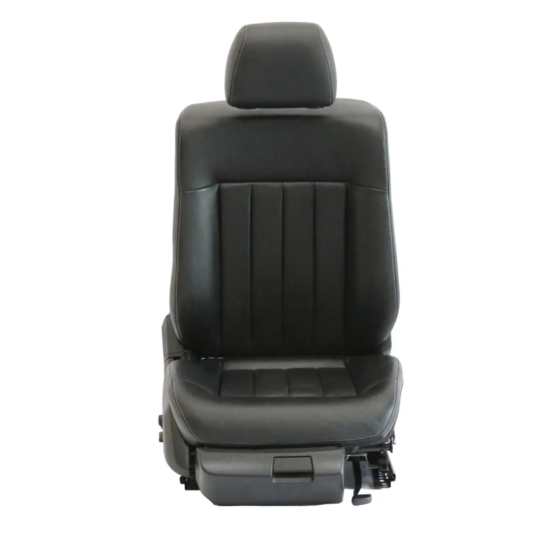 Vordersitz Mercedes W212 Schwarz Leder Nappa Rechts Elektrisch  - SKU A2129108606-2 - Teilenummer A2129108606