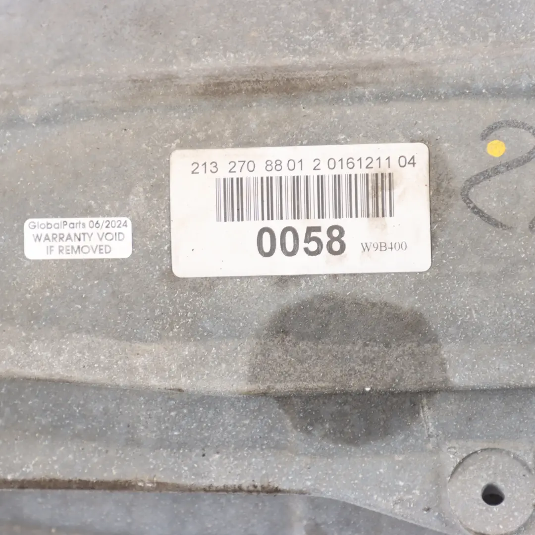 Gearbox Mercedes W205 W213 X253 725008 725.008 A2132708801 WARRANTY to Automatic with Part number A7252709310 Automatic Gearbox Mercedes W205 W213 X253 725008 725.008 A2132708801 WARRANTY - SKU A7252709310 - Part number A7252709310