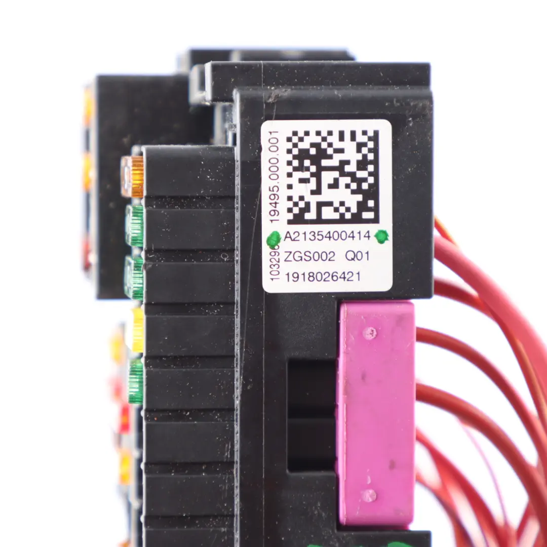 Fuse Box Relay Control Unit Module to Mercedes W213 C238 with Part number A2135400414 Mercedes W213 C238 Fuse Box Relay Control Unit Module - SKU A2135400414 - Part number A2135400414