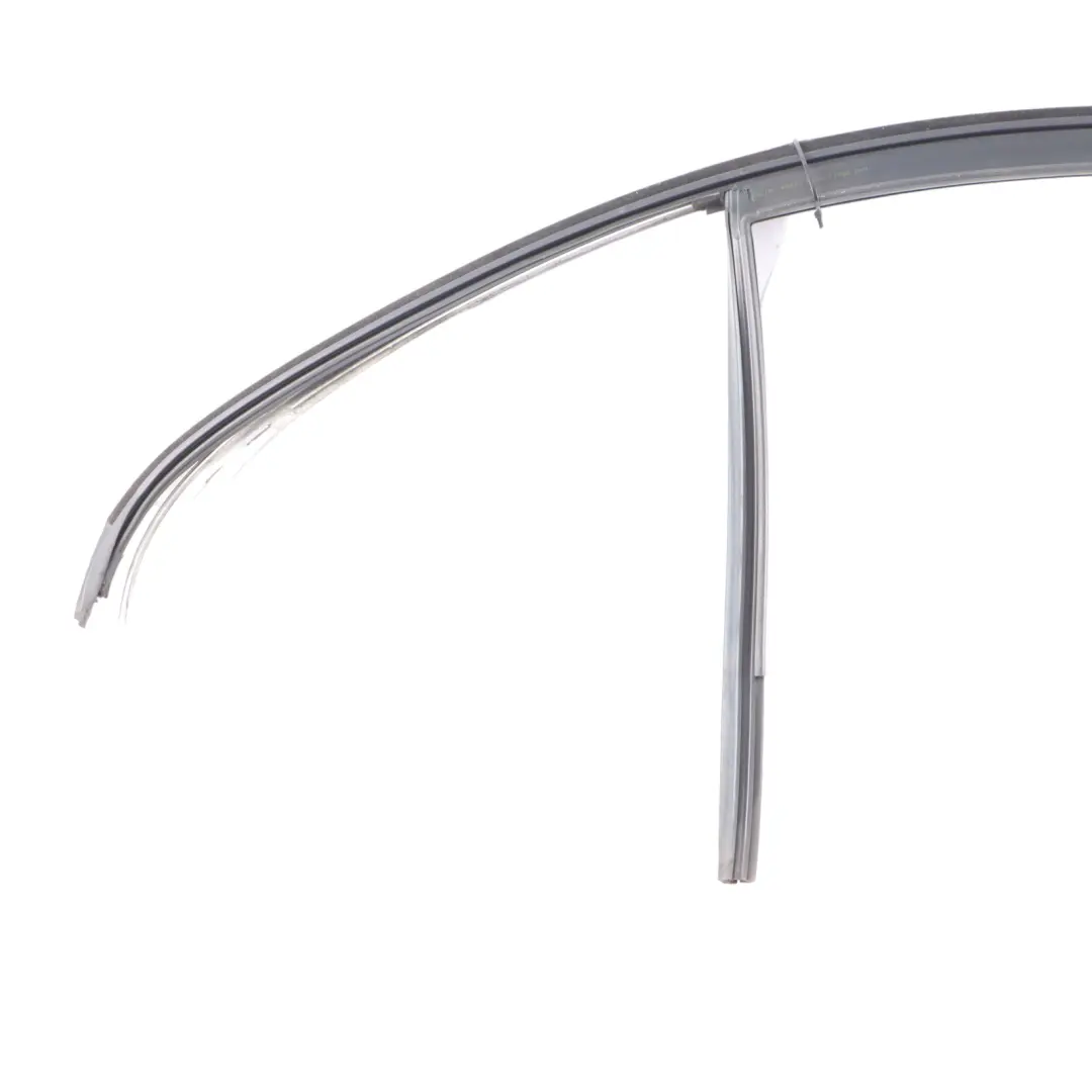 Door Seal Window Rear Left N/S Guide Frame Chrome to Mercedes W213 with Part number A2137357300 Mercedes W213 Door Seal Window Rear Left N/S Guide Frame Chrome - SKU A2137357300 - Part number A2137357300