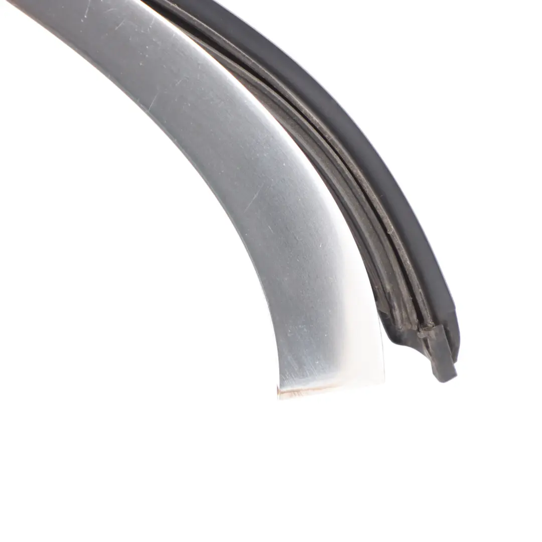 Mercedes W213 Door Seal Window Rear Left N/S Guide Frame Chrome - SKU A2137357300 - Part number A2137357300